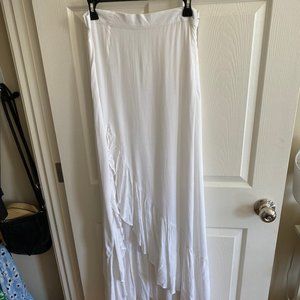 White Maxi Skirt from XIX Palms